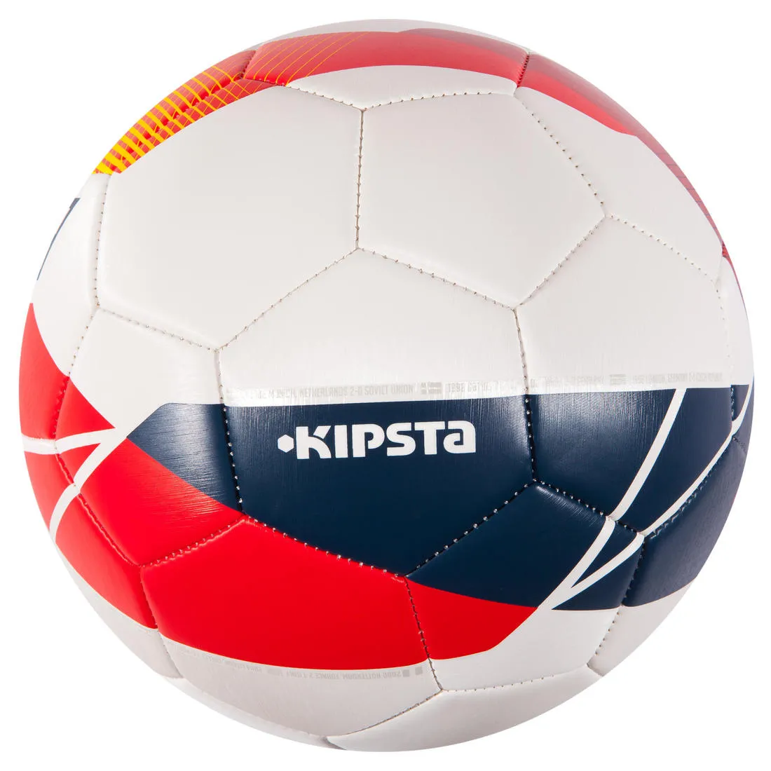 Spain Size 5 Football - White Red Yellow