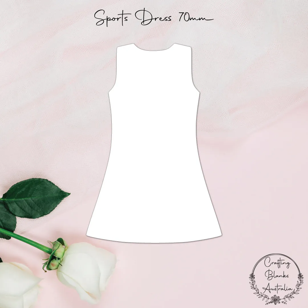 Sports Dress • Blank Shape • 70mm