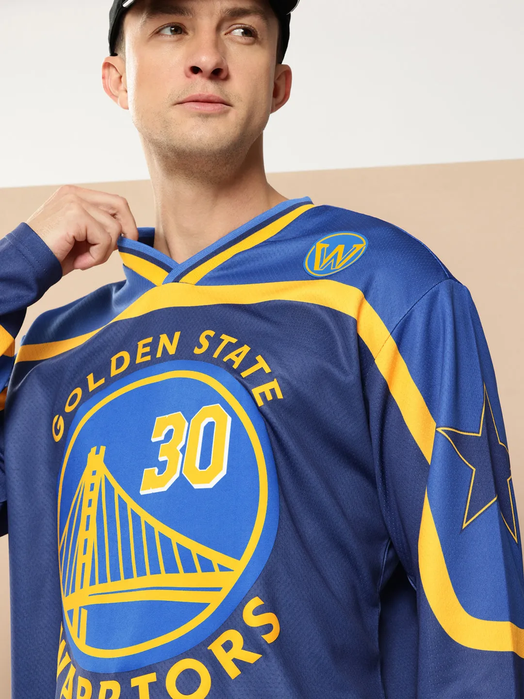 Steph Curry Full Sleeve Oversized Hockey Tee