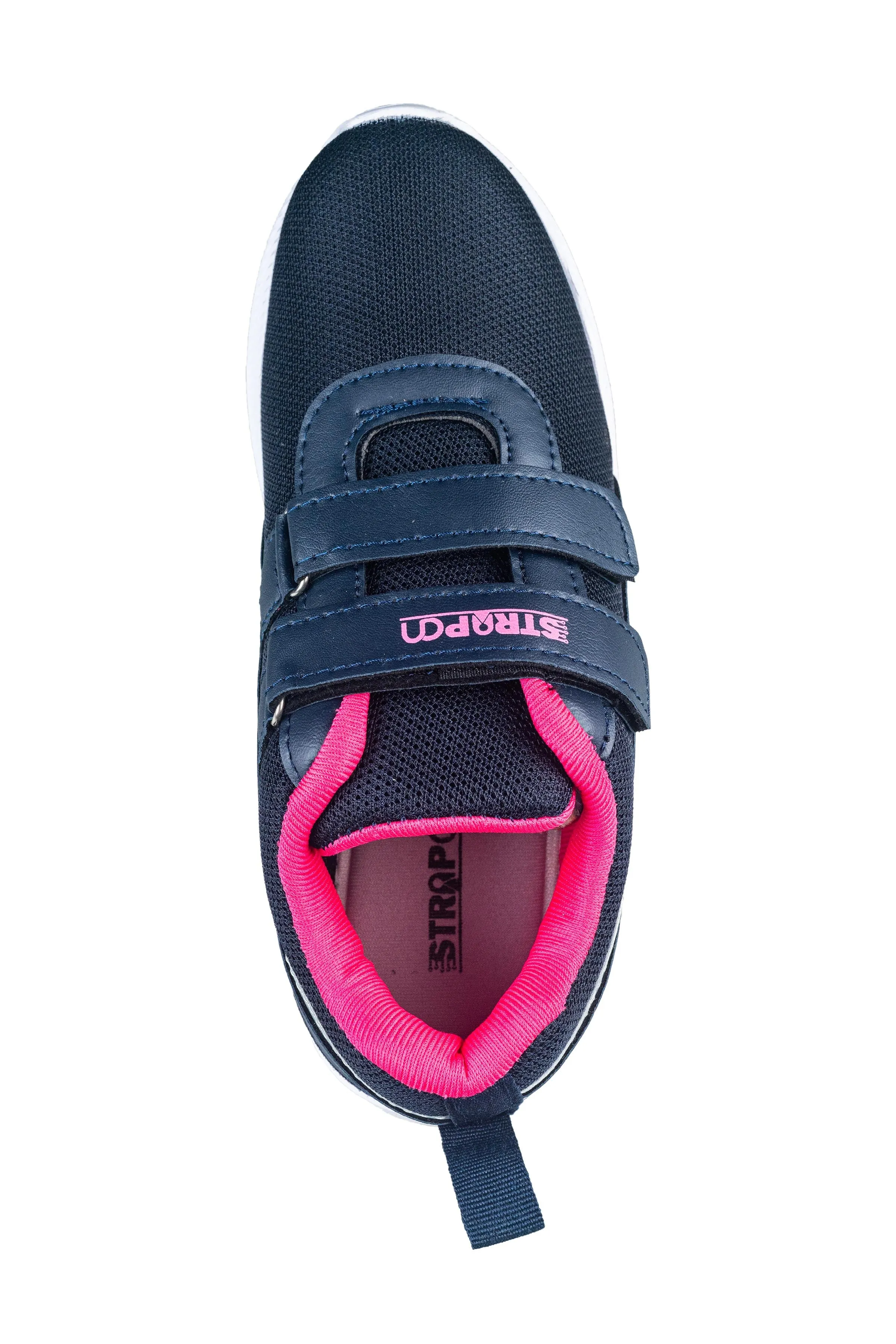 Strap On Ladies N. Blue / Pink Sports Shoe