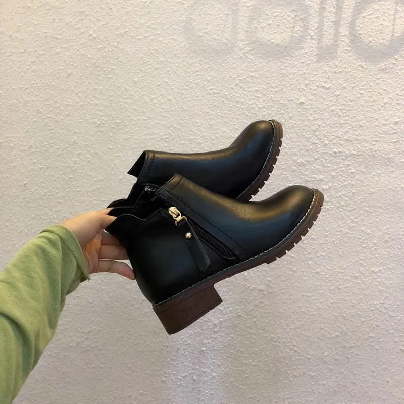 style winter boots women  fashion soft genuine leather women boots   Martin boots size 35-41 free transport