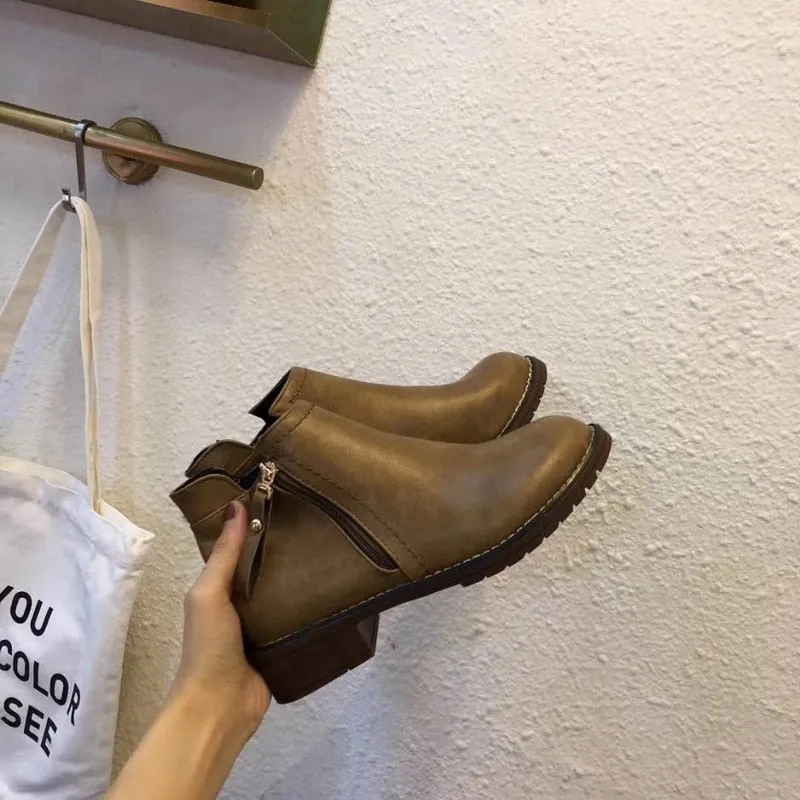 style winter boots women  fashion soft genuine leather women boots   Martin boots size 35-41 free transport