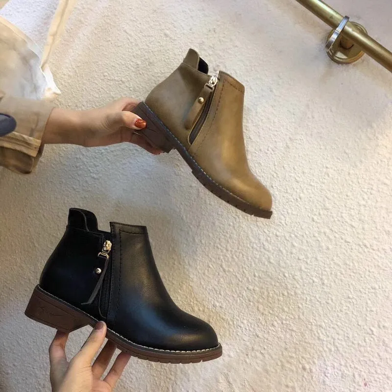 style winter boots women  fashion soft genuine leather women boots   Martin boots size 35-41 free transport