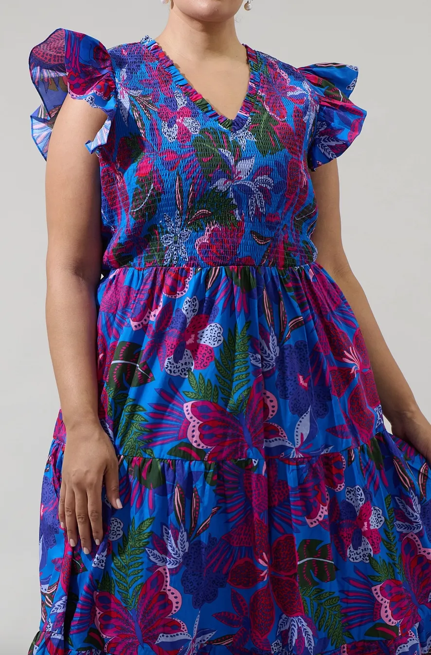 Sunfire Dress -- Tropics