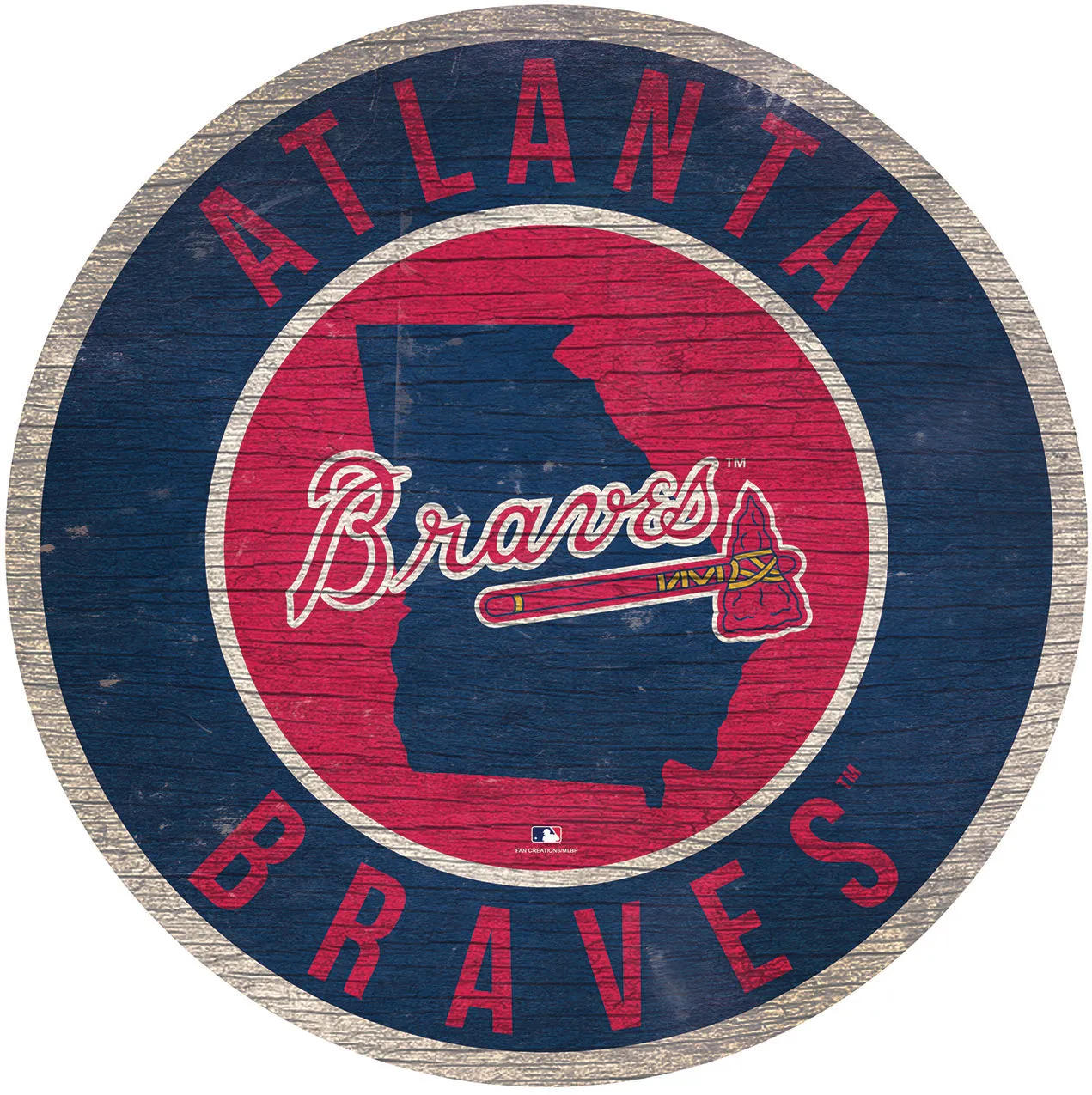 TEAM ROUND WALL PLAQUES WITH YOUR TEAM LOGO - Item #2768