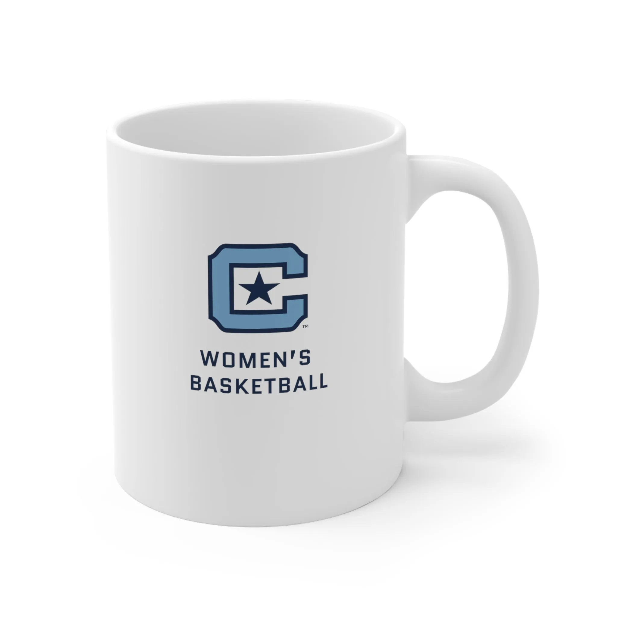 The Citadel Block C Logo, Sports Women's Basketball, Ceramic Mug 11oz