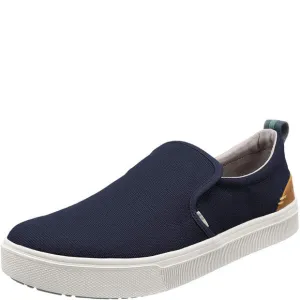 Toms Men's Trvl Lite Navy Heritage Canvas Sneakers 7 M