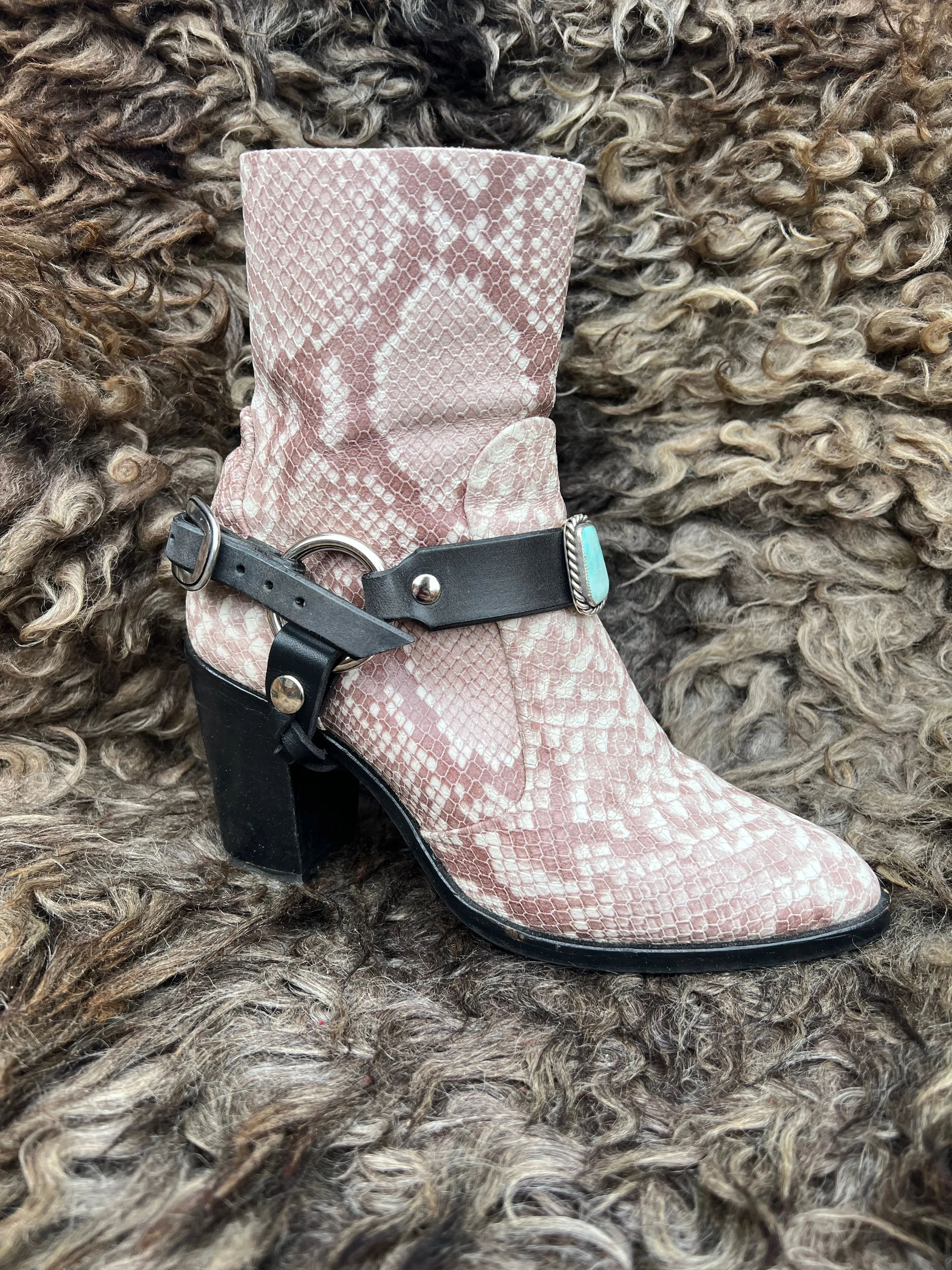 Turquoise Boot Strap #1