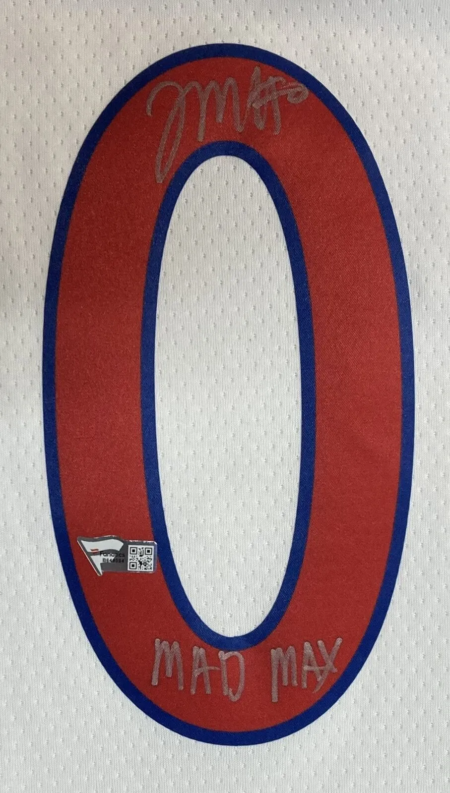 Tyrese Maxey Signed 76ers White Nike Swingman Jersey Mad Max Insc Fanatics