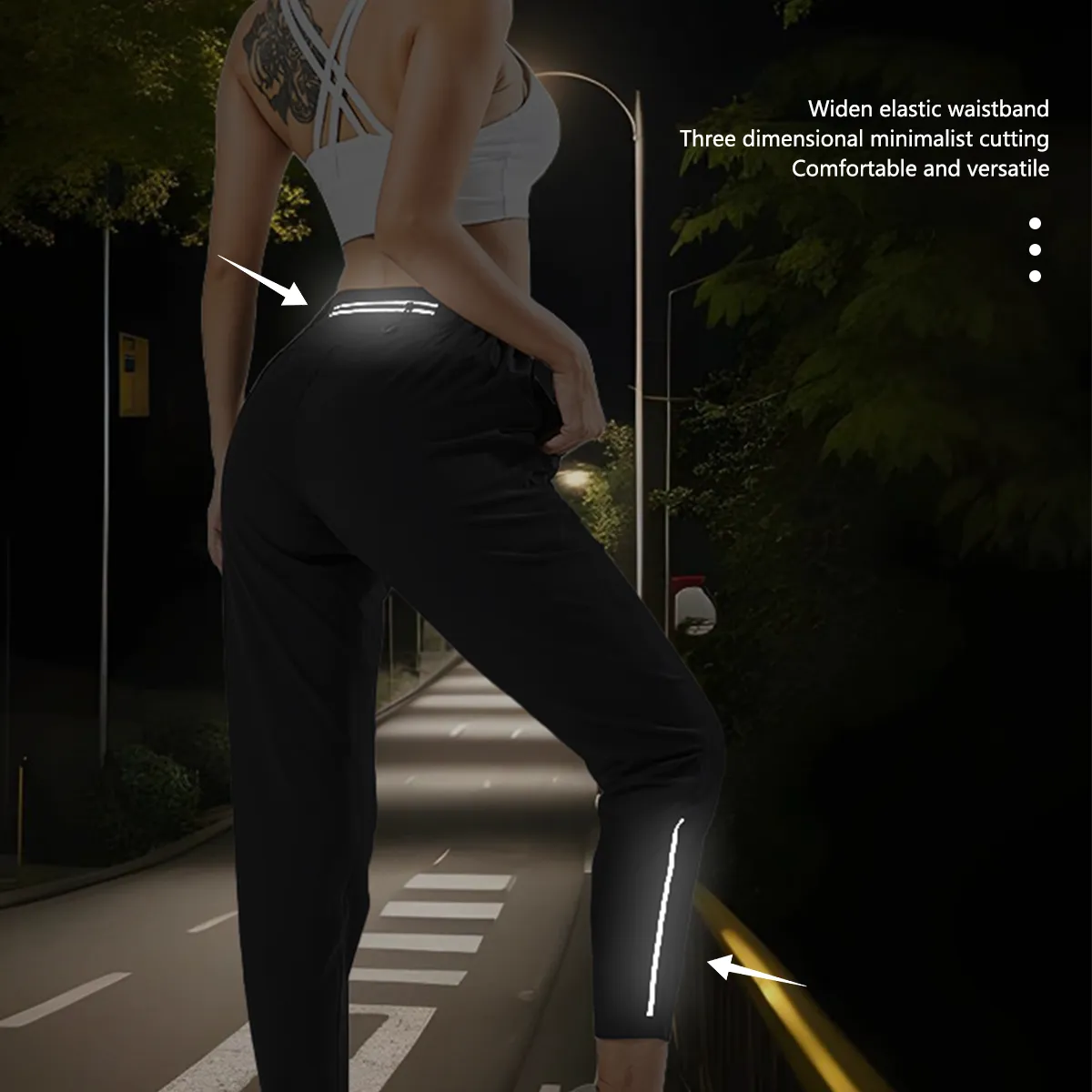 Unisex Straight Leg Jogger Pants