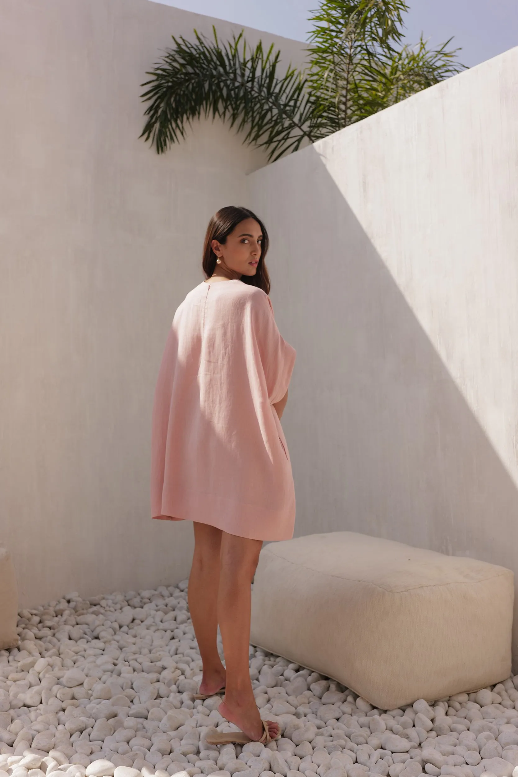 Valencia Dress (Dusty Pink)