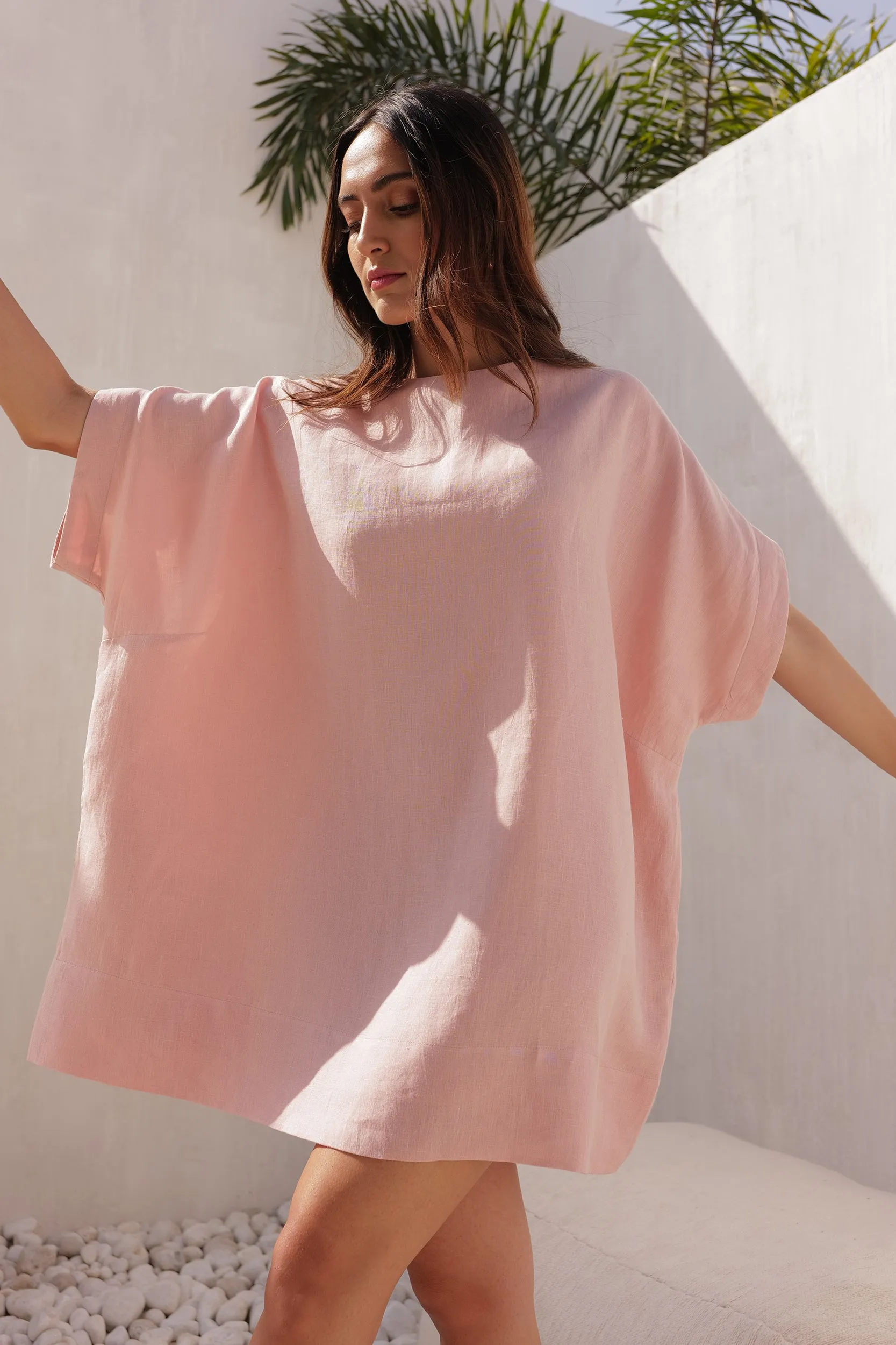 Valencia Dress (Dusty Pink)