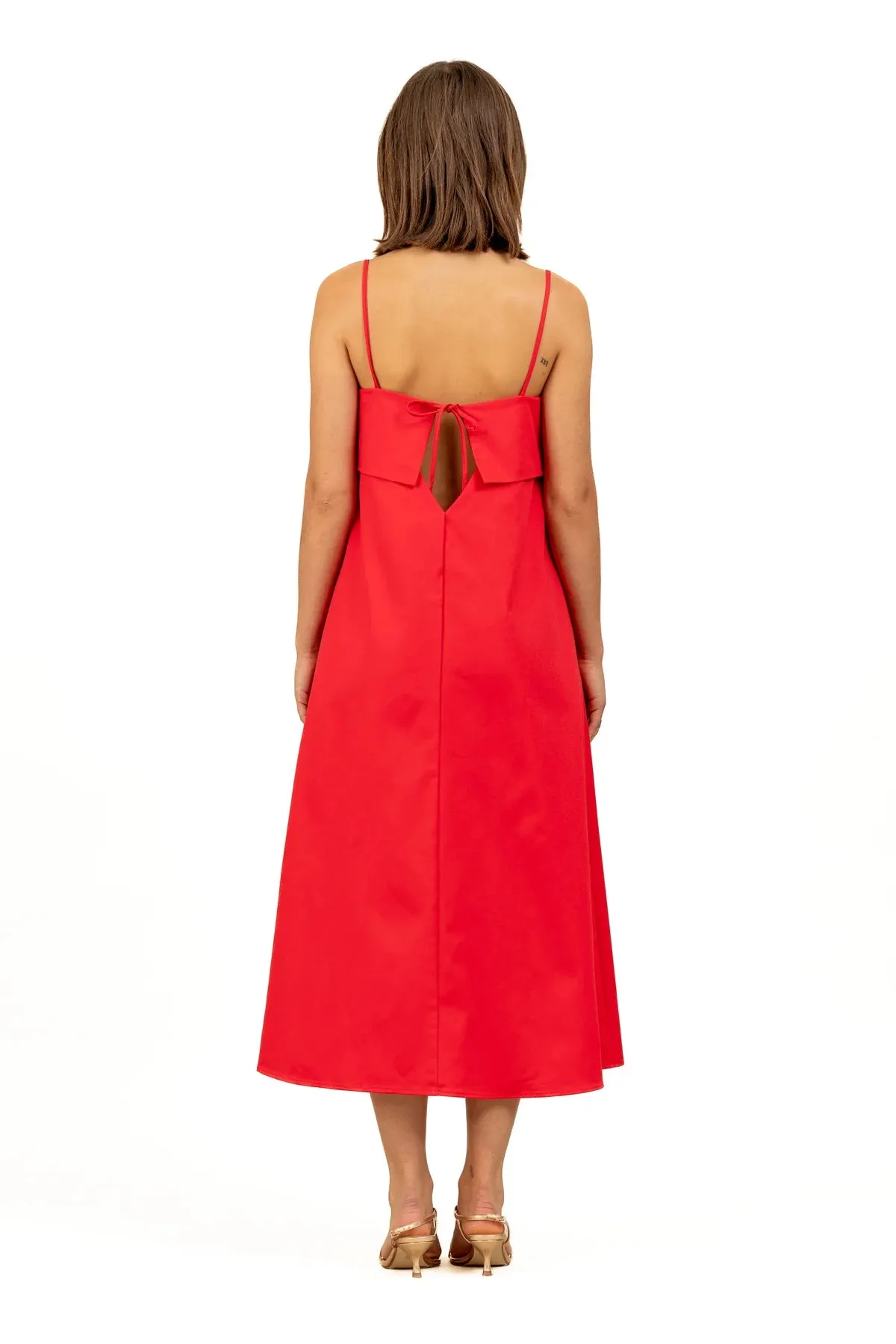Verona Dress 3.0 Long - Organic Cotton Twill
