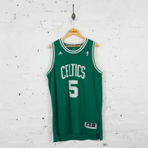 Vintage Adidas Boston Celtics NBA Garnett Jersey - Green - L