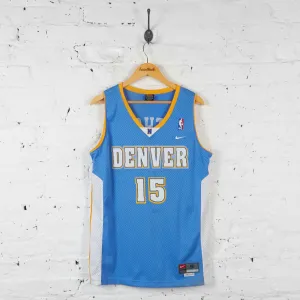 Vintage NBA Denver Nuggets Jersey - Blue/Yellow - S