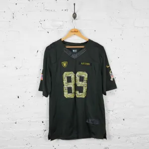 Vintage Nike Las Vegas Raiders NFL Jersey - Black - M
