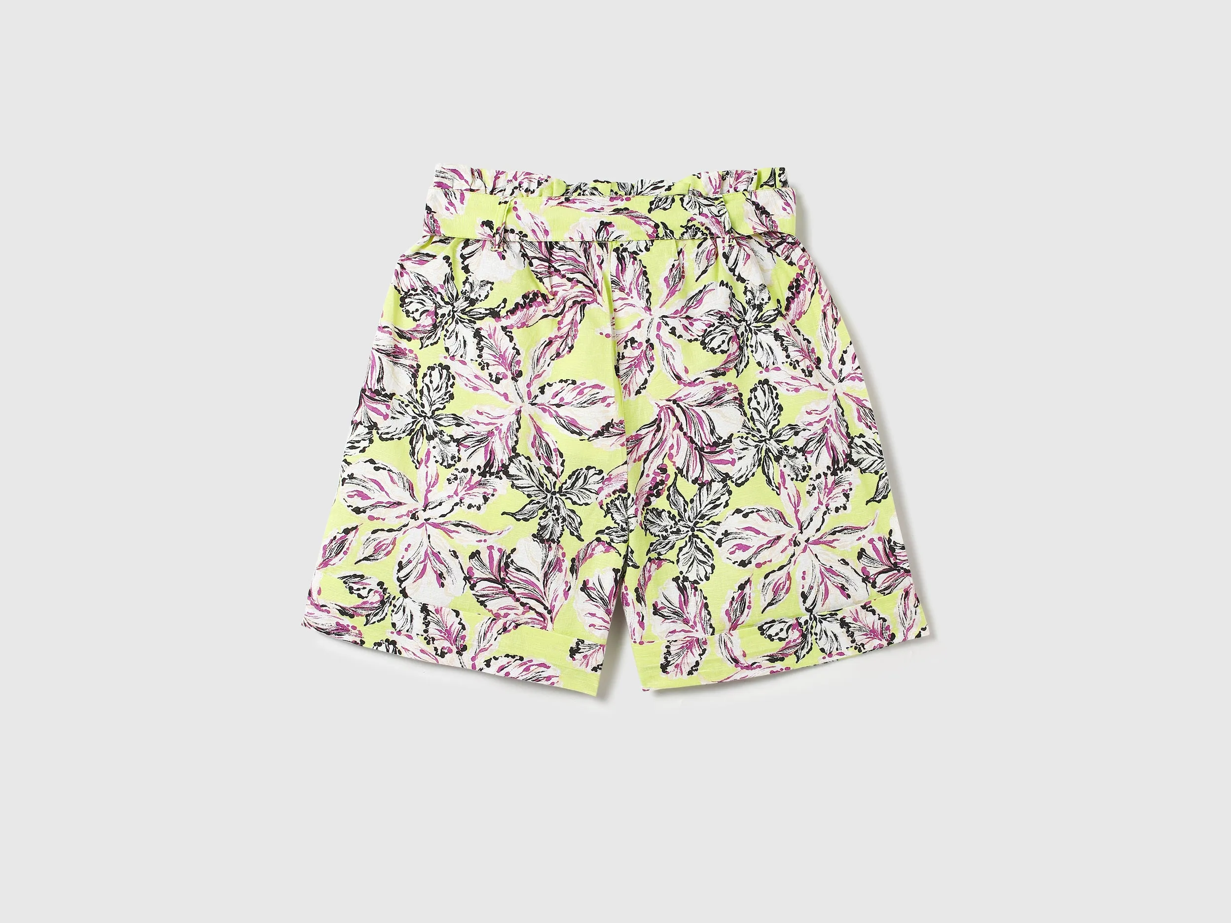 Women Printed Regular Fit Shorts