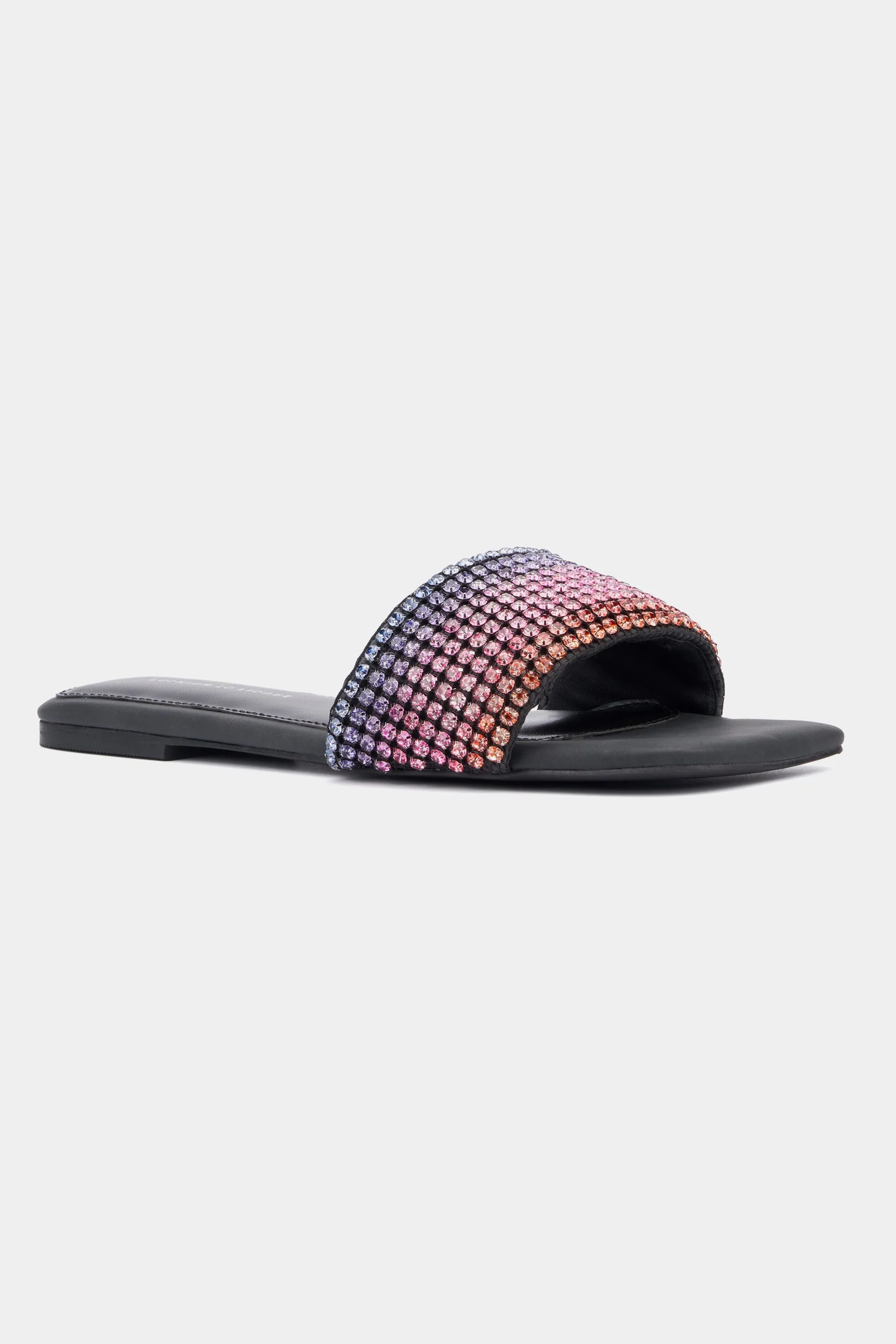 Women's Gia Flat Sandal - Wide Width Slide Sandals