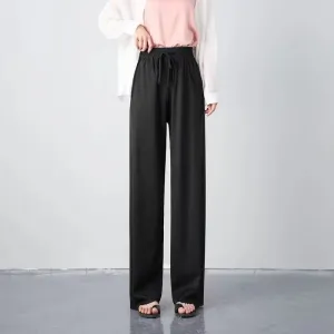 Women's Wide-Leg Drawstring Pants