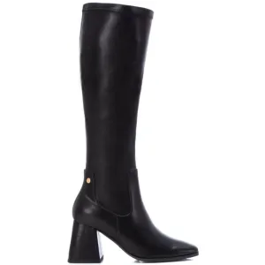 XTI Black Long Length Boots