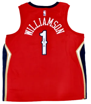 Zion Williamson New Orleans Pelicans Signed Jordan Brand Nike Jersey FANATICS