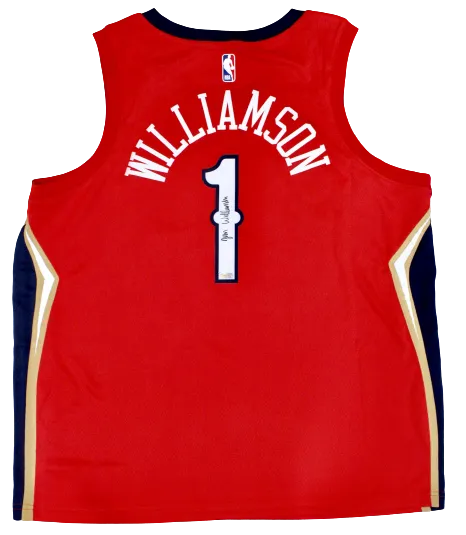 Zion Williamson New Orleans Pelicans Signed Jordan Brand Nike Jersey FANATICS